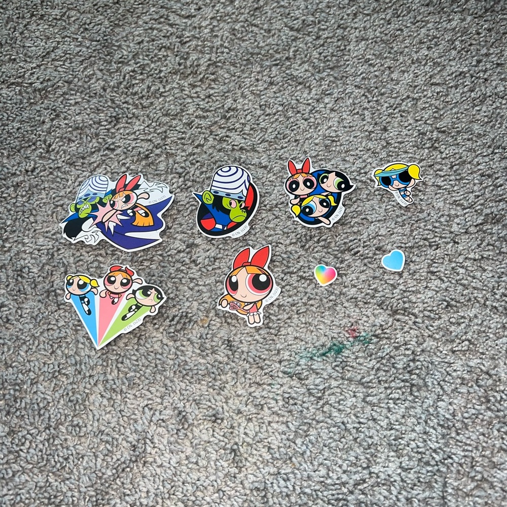 3 for $12 Powerpuff Girls Sticker Set